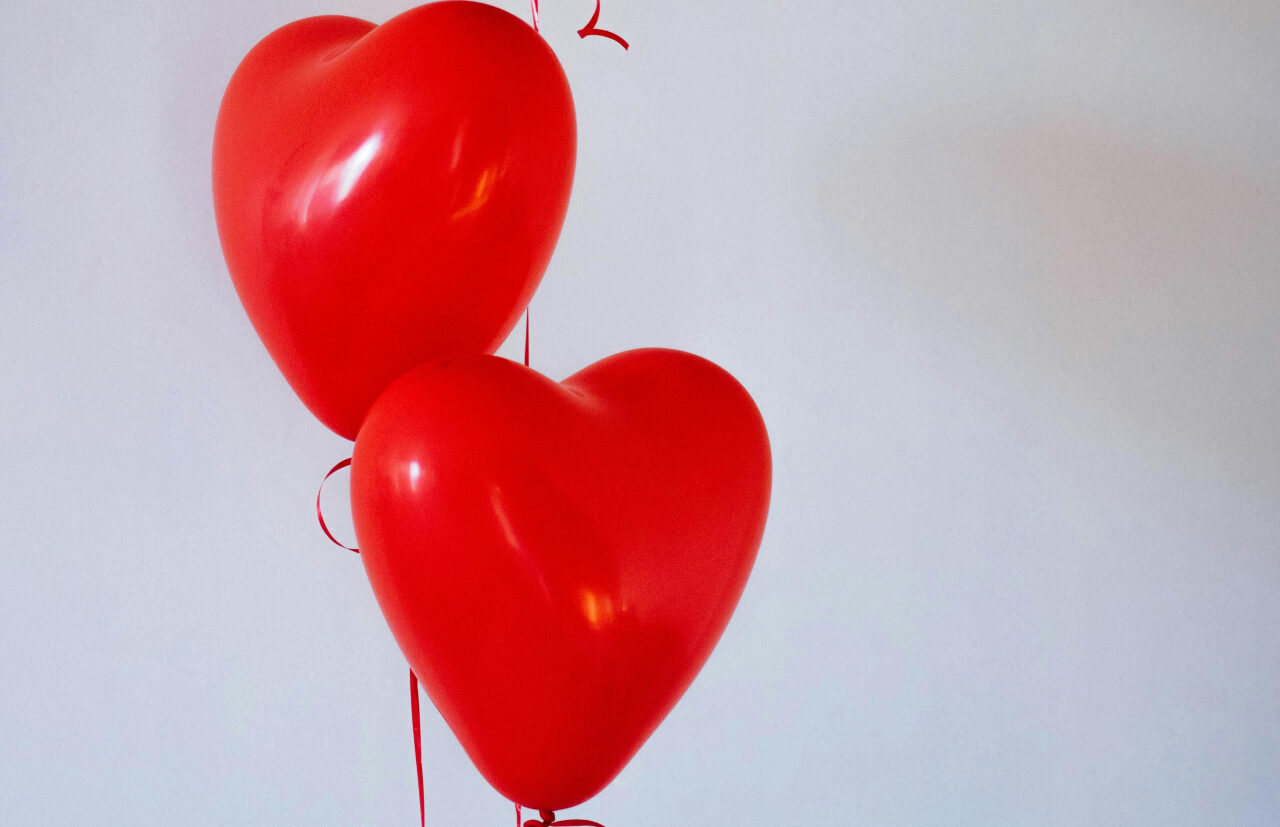 Valentine S Red Balloons